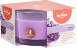 Bolsius Geurkaars True Scents Lavendel Paars 14 Uur 8,4 X 8,5 X 5,2 Cm