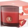 Bolsius Geurkaars True Scents Pomegranate Rood 14 Uur 8,4 X 8,5 X 5,2 Cm