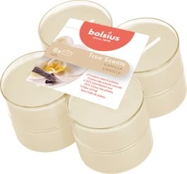 Bolsius Geurkaars True Scents Vanilla Wit 8 Uur 8 Stuks 1 Bolsius Geurkaars True Scents Vanilla Wit 8 Uur 8 Stuks