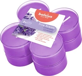 Bolsius Geurkaars True Scents Lavender Paars 8 Uur 8 Stuks 1 Bolsius Geurkaars True Scents Lavender Paars 8 Uur 8 Stuks
