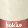 Bolsius Stompkaars Rustiek Shine Crème 60 Uur D 6,8 H 13 Cm