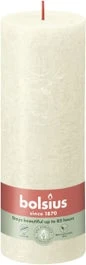 Bolsius Stompkaars Rustiek Shine Crème 85 Uur D 6,8 H 19 Cm