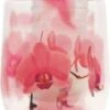 Bolsius Herdenkingslicht Orchidee Zilver / Roze 36 Uur D 11 H 22,4 Cm