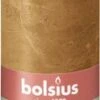 Bolsius Stompkaars Rustiek Shine Bruin 60 Uur D 6,8 H 13 Cm