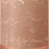 Bolsius Stompkaars Rustiek Shine Beige 125 Uur D 10 H 20 Cm