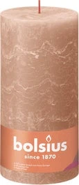 Bolsius Stompkaars Rustiek Shine Beige 125 Uur D 10 H 20 Cm
