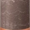 Bolsius Stompkaars Rustiek Shine Taupe 125 Uur D 10 H 20 Cm