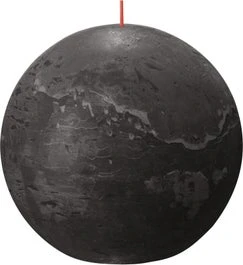 Bolsius Bolkaars Rustiek Shine Antraciet 90 Uur D 14,5 H 13,4 Cm