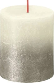 Bolsius Stompkaars Rustiek Sunset Wit 35 Uur D 6,8 H 8 Cm