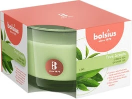 Bolsius Geurkaars True Scents Green Tea Groen 24 Uur D 9,2 H 6,6 Cm 1 Bolsius Geurkaars True Scents Green Tea Groen 24 Uur D 9,2 H 6,6 Cm