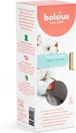Bolsius Geurstokjes True Scents Fresh Cotton 45 Ml