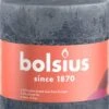 Bolsius Stompkaars Shine Blauw / Grijs 60 Uur D 10 X H 10 Cm