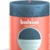 Bolsius Stompkaars Shimmer Blauw 35 Uur D 6,8 X H 8 Cm