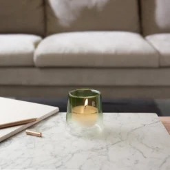 Bolsius Geurkaars CleanLight Navulling Cypress & Amber 20 Uur D 5,5 H 11,6 Cm 2 Stuks -Bolsius 8717847157201 5