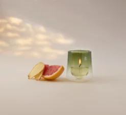 Bolsius Geurkaars CleanLight Navulling Grapefruit & Ginger 20 Uur D 5,5 H 11,6 Cm 2 Stuks -Bolsius 8717847157225 3