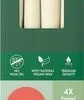 Bolsius Dinerkaars Essentials Ivoor 7,5 Uur D 2,4 H 24,5 Cm 4 Stuks