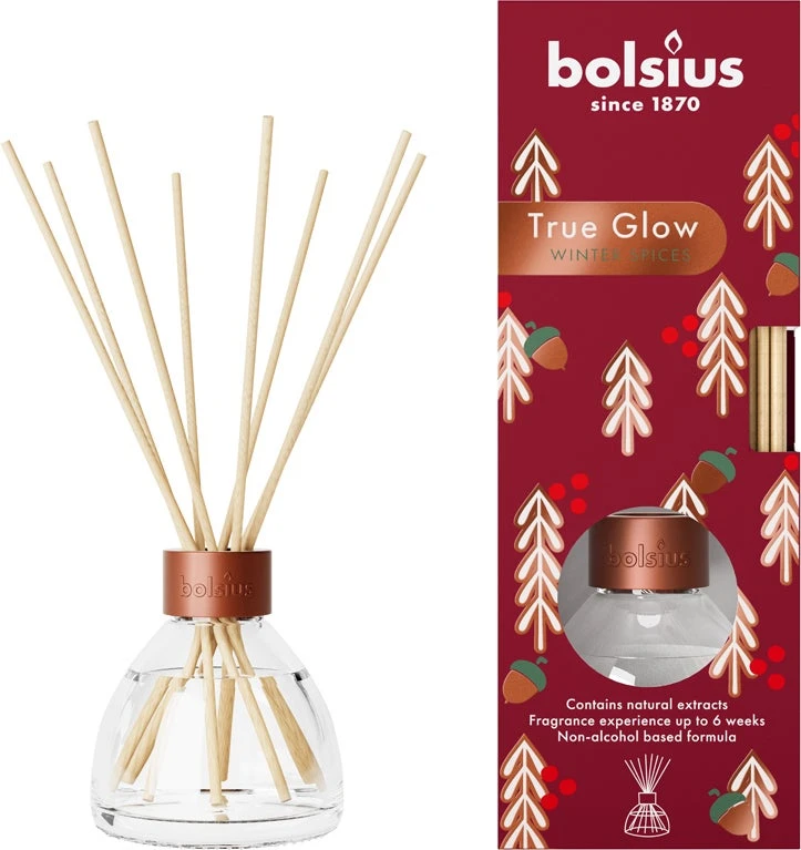 Bolsius Geurstokjes True Glow Winter Spices 45 Ml 2 Bolsius Geurstokjes True Glow Winter Spices 45 Ml - Afbeelding 2