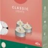 Bolsius Waxinelicht Classic Wit 6 Uur D 4 H 2 Cm 32 Stuks