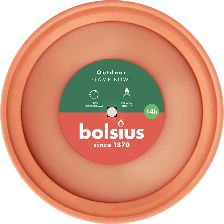 Bolsius Kaars In Pot Terracotta 14 Uur D 22,7 H 6,2 Cm 2 Bolsius Kaars In Pot Terracotta 14 Uur D 22,7 H 6,2 Cm - Afbeelding 2
