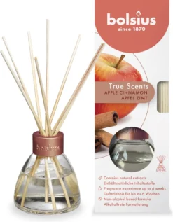Bolsius Geurstokjes True Scents Apple Cinnamon 45 Ml