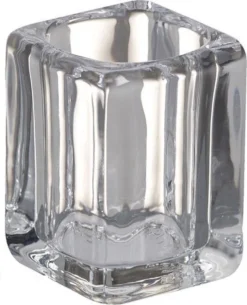 Bolsius Kaarsenhouders Square Relight Transparant - 6 Stuks -Bolsius 973x1200