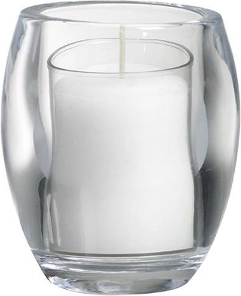 6 Stuks Bolsius Transparant Glazen Relight Refillkaarsen Houder Ovaal 100/84 6 6 Stuks Bolsius Transparant Glazen Relight Refillkaarsen Houder Ovaal 100/84 - Afbeelding 6