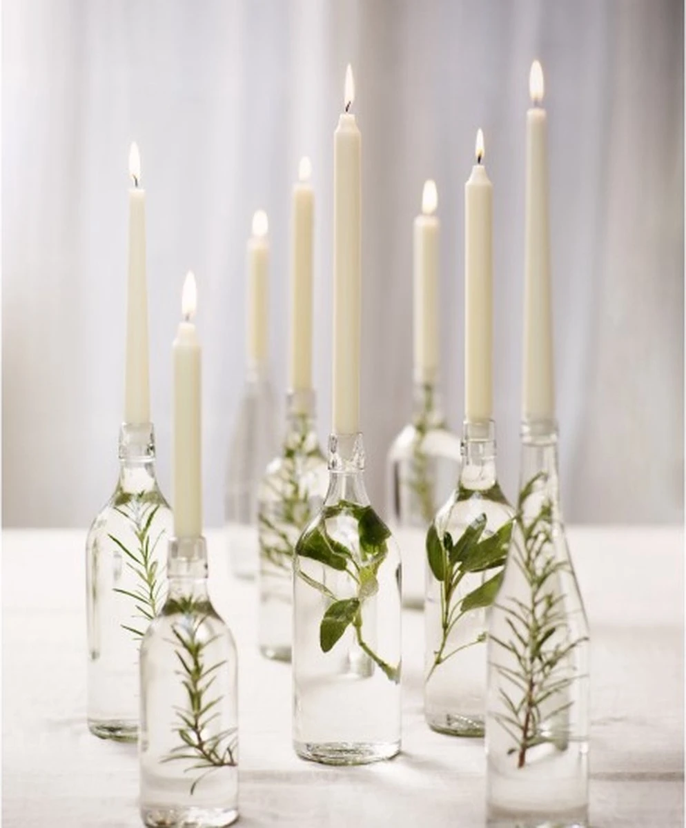 Bolsius - Kroonkaarsen - Wit - 24 Stuks 2 Bolsius - Kroonkaarsen - Wit - 24 Stuks - Afbeelding 2